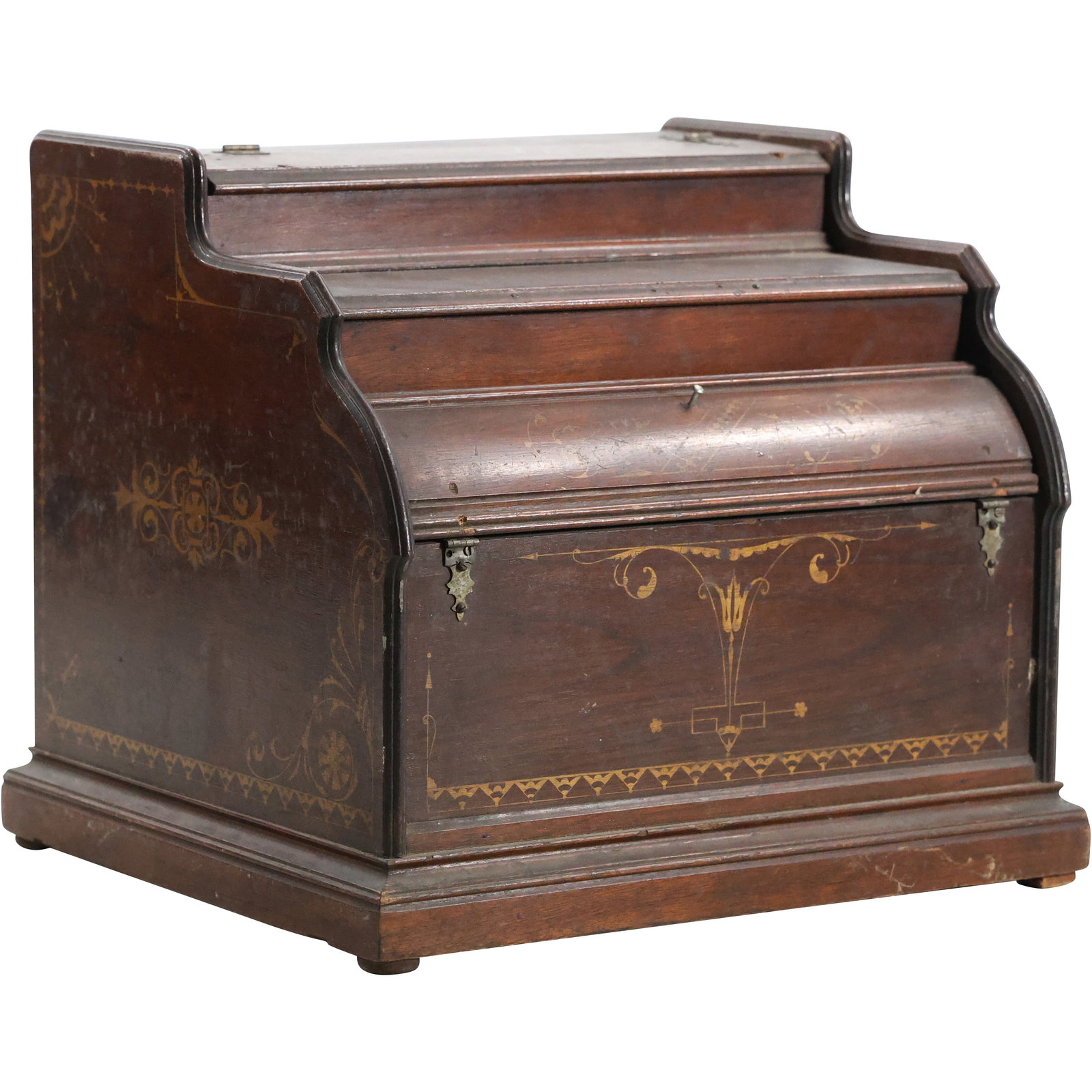 19th C. CELESTINA Roller Organ by Mechanical Orguinette Co. New York, Wood Case, Original (1 of 15)