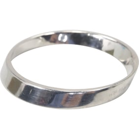 TIFFANY & CO .925 Sterling Silver 34.4 grams Bangle Bracelet 2 1/2 in. x 3/8 in.