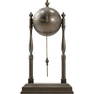 Vintage Globe Clock Company LUX Novelty Baseball Pendulum World's Fair GCC Futurist