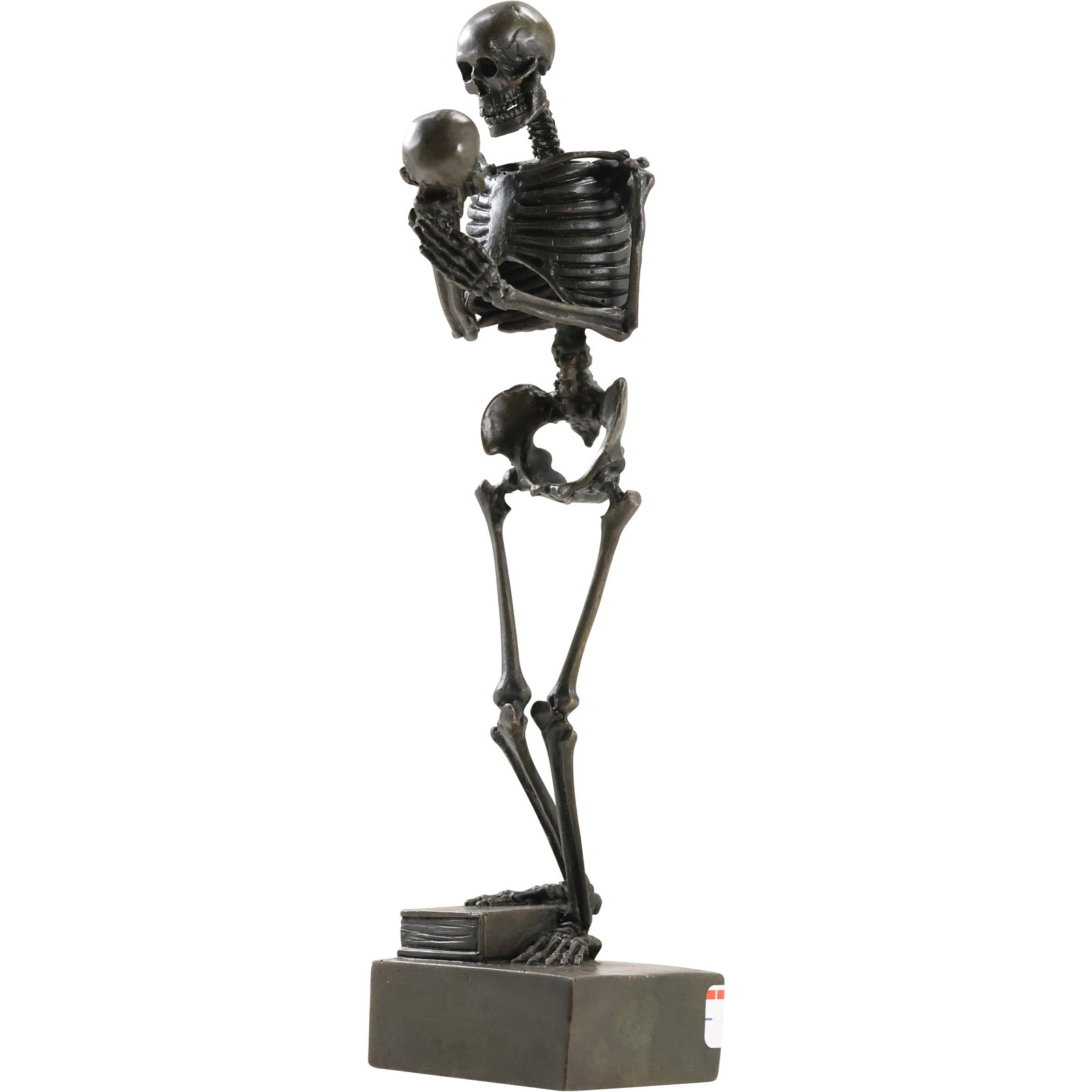 Signed Bronze Figure of a Skeleton after a model by Carl Kauba (Austrian-American, 1865-1922) (1 of 16)
