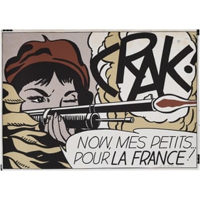 Roy Lichtenstein "Crak!" Poster Print 19 in. x 27 in.