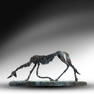 Alberto Giacometti (1901-1966) ; Signed Bronze Abstract Dog Sculpture 14 inches length
