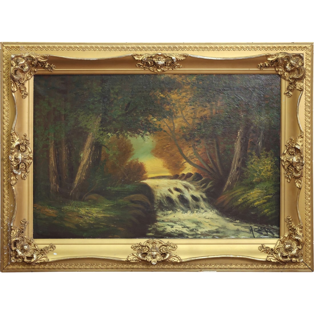 フランス画家 Van Lod ヴァン・ロッドの油彩画 フランス画家 Van Lod ヴァン・ロッドの油彩画