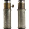 2 Antique Lenses: No.8A, Edison Manufactturing Company Orange NJ 590;  10.5 height x 3 in. wide