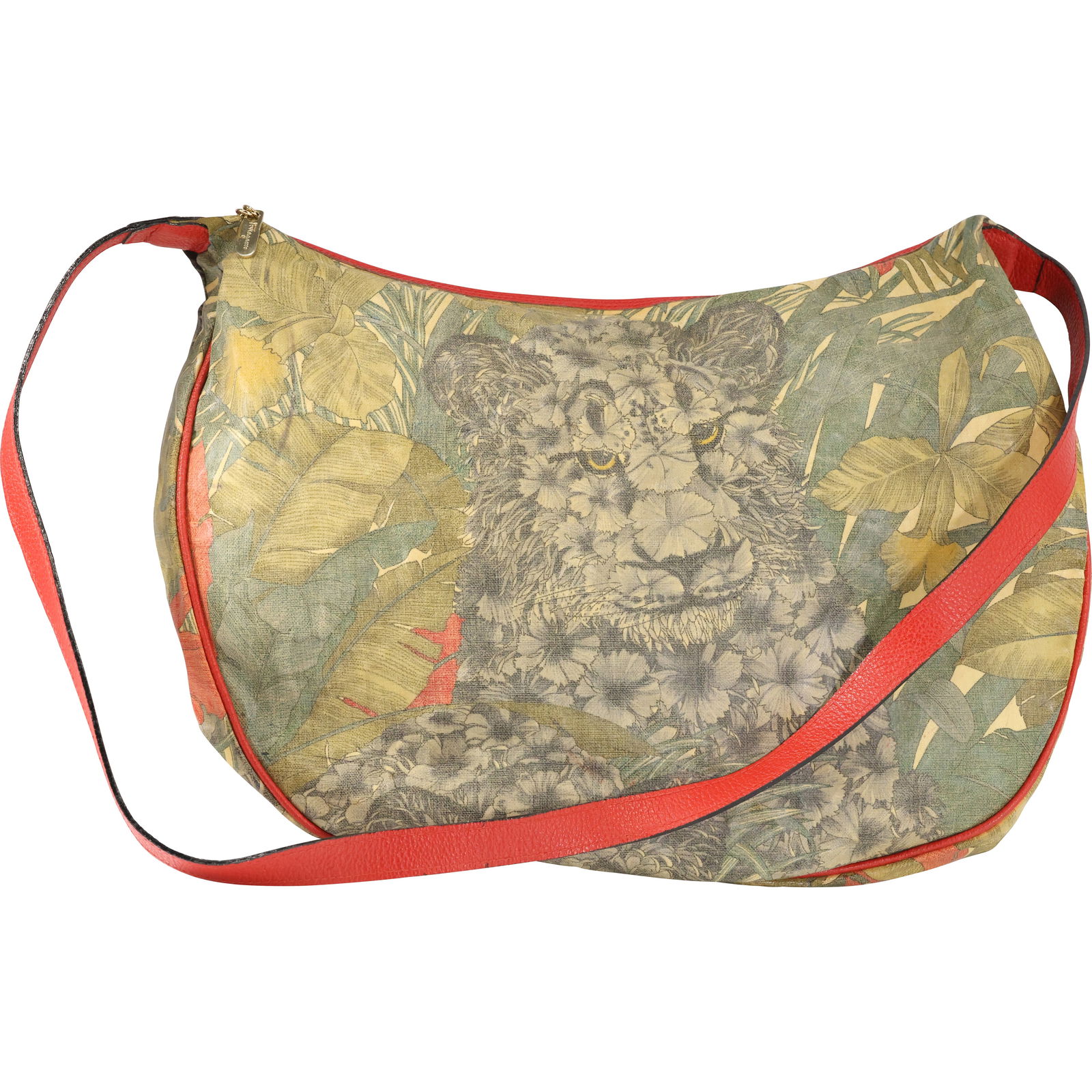 Salvador Ferragamo Shoulder Bag P21 7568 Made in Italy with matching small purse (1 of 11)