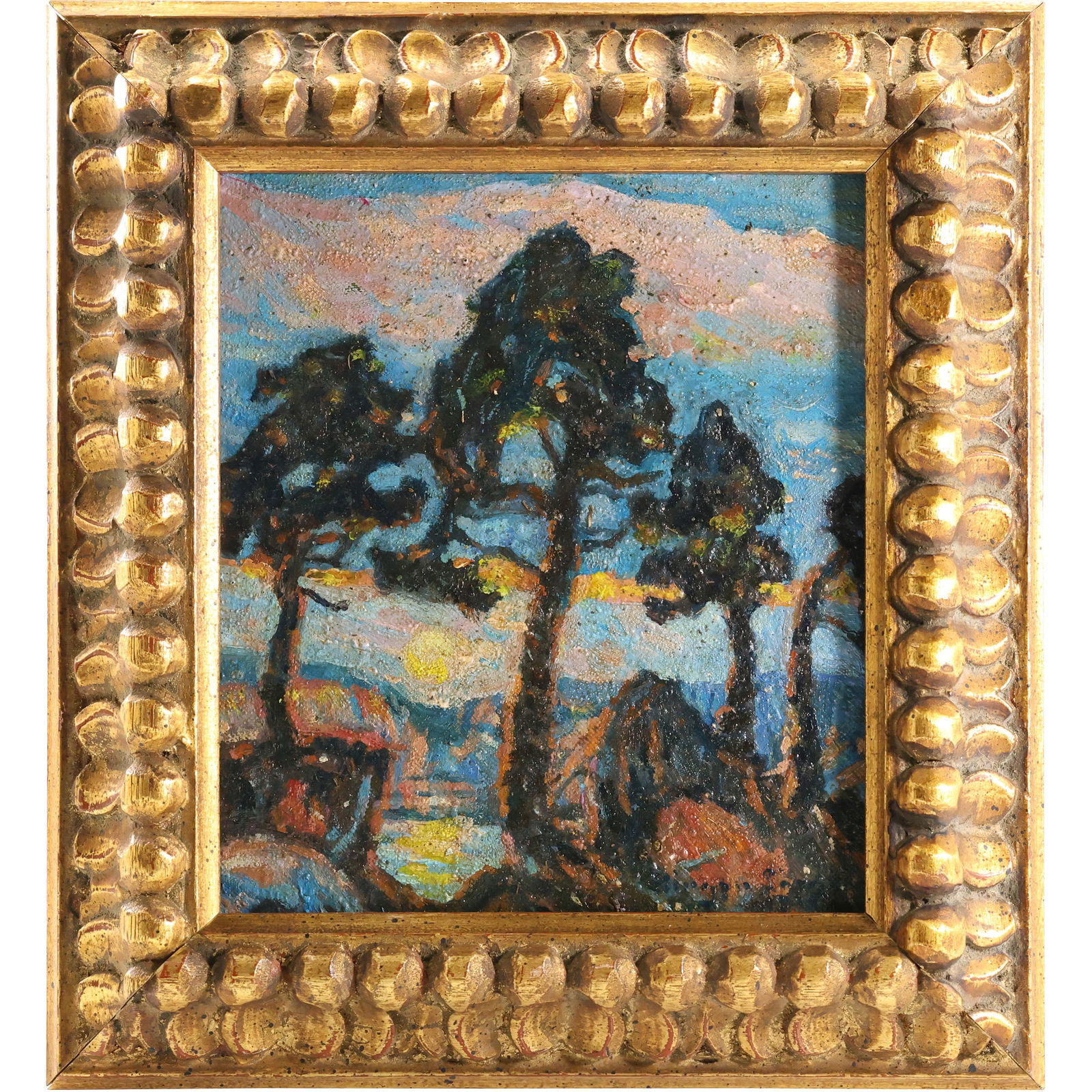 Birger Sandzen(Attrib.to); American Oil - Sunset 1920 (1 of 17)