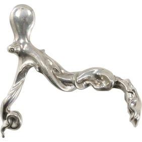 Royal Selangor Pewter OCTOPUS Wine Aerator 3 1/2 in. x 3 1/2 in.