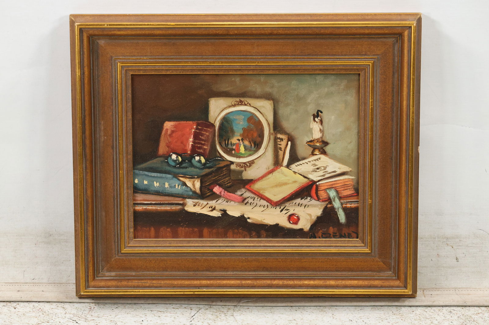 Janos Czene Apatfalvi (1904 - 1984 Hungary], Oil on Canvas Painting, Still Life, Framed, Signed (1 of 12)
