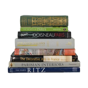 Lot of 8 Paris & France Reference Art Books