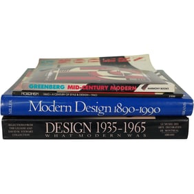 Lot of 4 Modern Design and MCM Reference Books