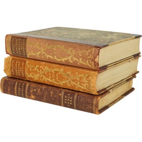 Sophus Bauditz Collection – 3 Danish Books: Samlede Romaner og Noveller II & III, Den Gamle Kro