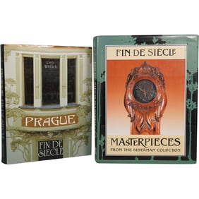 Lot of 2 Fin de Siècle Books: Masterpieces (Silverman Collection) & Prague