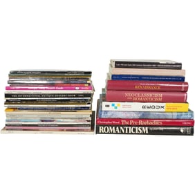 Large Lot of Art & Antique Reference Books & Magazines