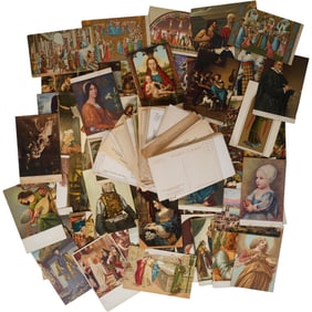 Large Lot of Postcards - Made in Germany, Italy, Belgium, + Hungary