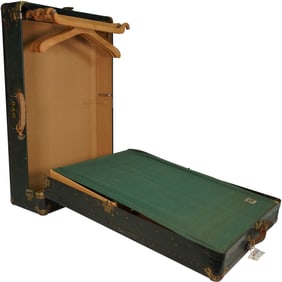 Vintage Hartmann Tourrobe Wardrobe Trunk - Hard Case Luggage - Made in Racine, WI