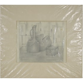 Dorothy Ross 'Still Life' Original Graphic on Paper