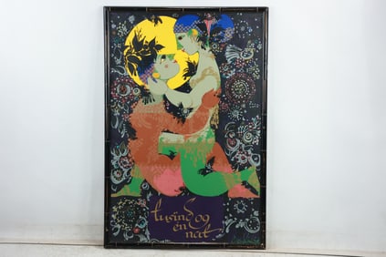 Bjorn Wiinblad (Danish, 1918-2006) Serigraph Tusind Og En Nat / 1001 Nights Poster