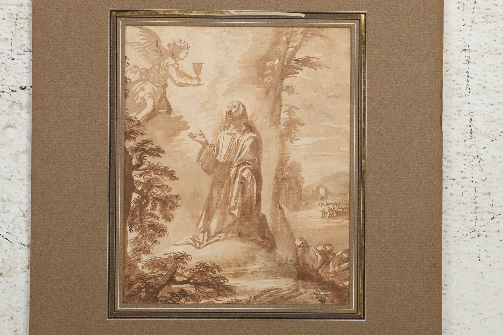 Anthony Van Dyck, Early Lithograph "The Blessed Aloysius Gonzaga in Ecstasy" (1 of 13)