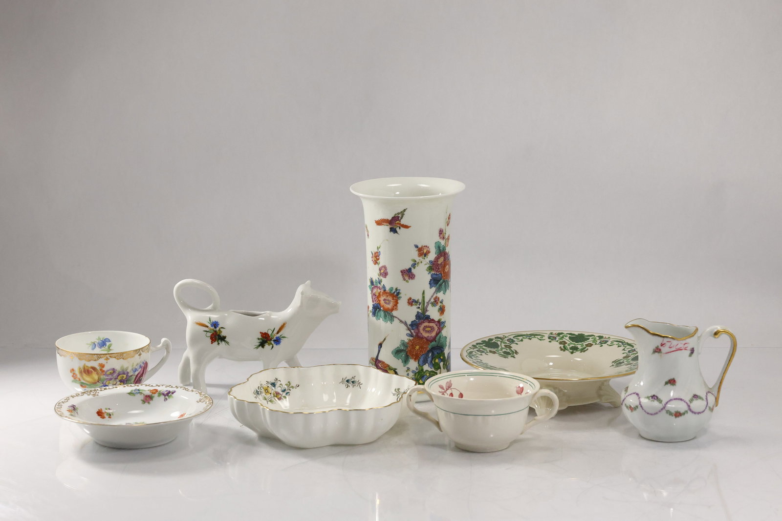 Estate Grouping 8 Assorted Pieces of Porcelain - Variety - See Pictures (1 of 20)