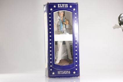 ELVIS Presley, Figural Liqueur Decanter in Box, McCormick, 16.75 in. height