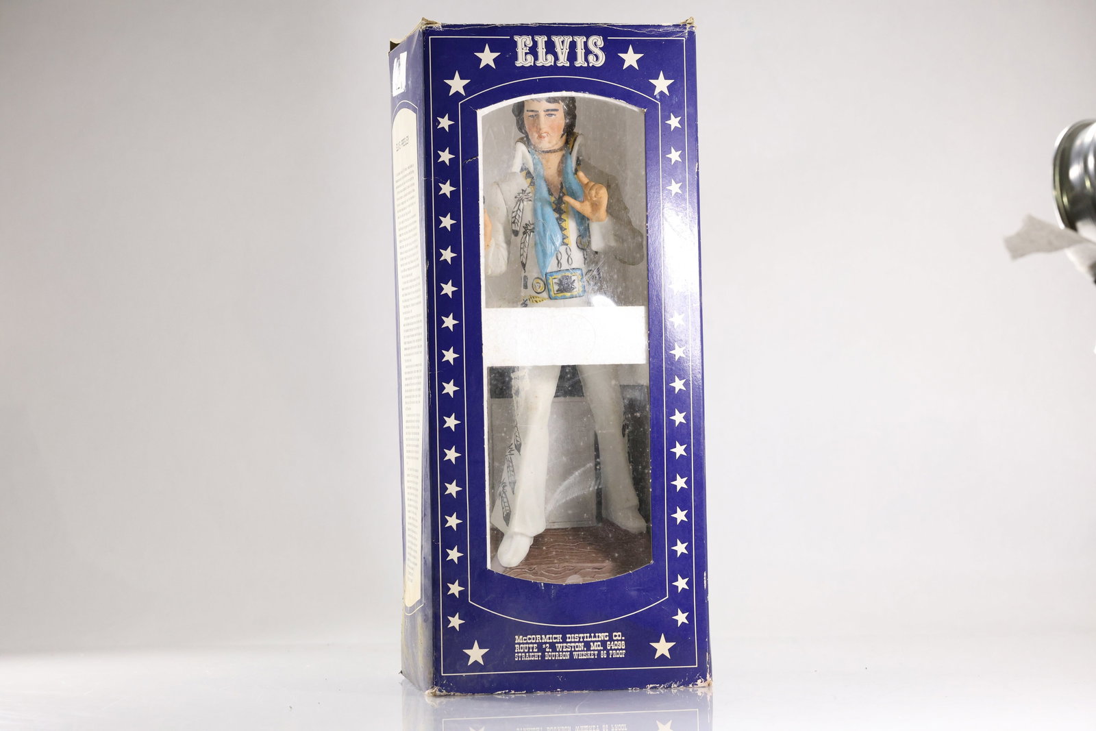 ELVIS Presley, Figural Liqueur Decanter in Box, McCormick, 16.75 in. height (1 of 15)