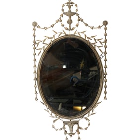 Uttermost Decorative Wall Mirror in Style of George III Formal Regency 47 in. x 28 in.