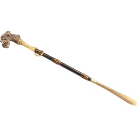 Unique Airedale Terrier Dog Head Long Shoe Horn 21.75 in. length