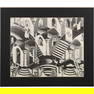 M. C. Escher (1898-1972) “Convex and Concave”, Print, Framed
