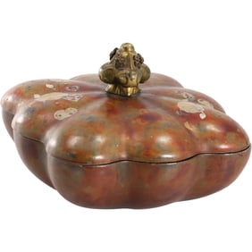 Vintage Maruni Lacquerware Dresser Box Made In Occupied Japan Made By Hand And Hand Painted