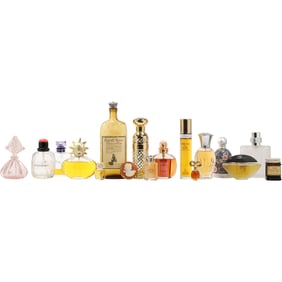 16 Assorted Perfume Bottles, Various Makers, Various Sizes - See Pictures