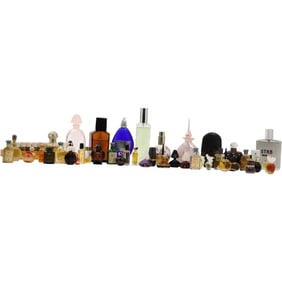 42 Assorted Miniature Perfume Bottles, Various Makers, Various Sizes - See Pictures