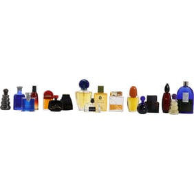 17 Assorted Miniature Perfume Bottles, Various Makers, Various Sizes - See Pictures