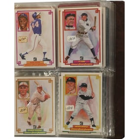 Estate Collection of Baseball Cards in a Binder - See Pictures