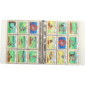 Estate Collection of LOONEY TUNES Baseball Cards in a Binder - See Pictures