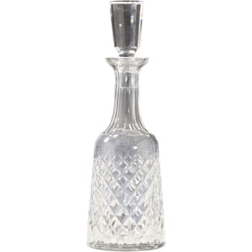 Waterford Crystal Glass Alana Liquor Decanter with Stopper 13 in. height