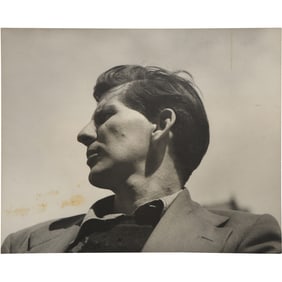 Photograph Print Portrait of Robert Angeloch, Artist