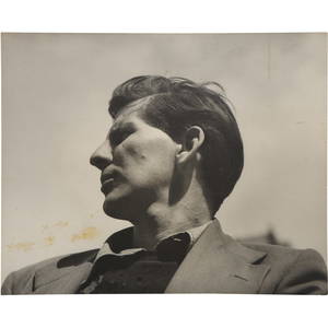 Photograph Print Portrait of Robert Angeloch, Artist