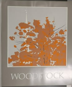 Robert Angeloch, Woodstock Poster, Lithograph, Signed, Dated 1984, #4/39, S#103