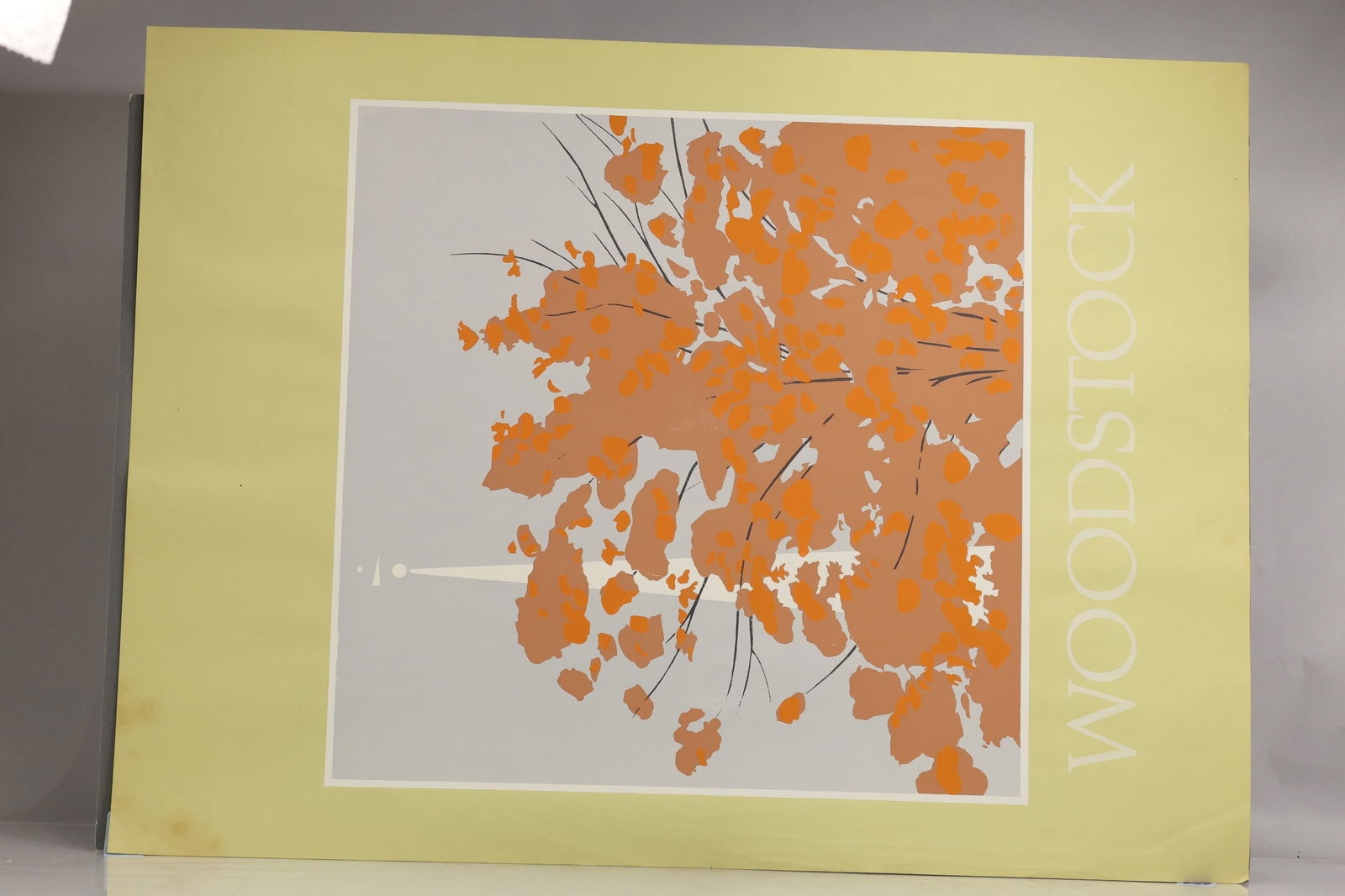 Robert Angeloch 1922-2011, Unique Double Sided Test Print: Woodstock Poster / Seascape (1 of 15)