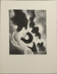 Robert Angeloch 1922-2011, Lithograph, "Night Sky XXVII", #2/10, L#973