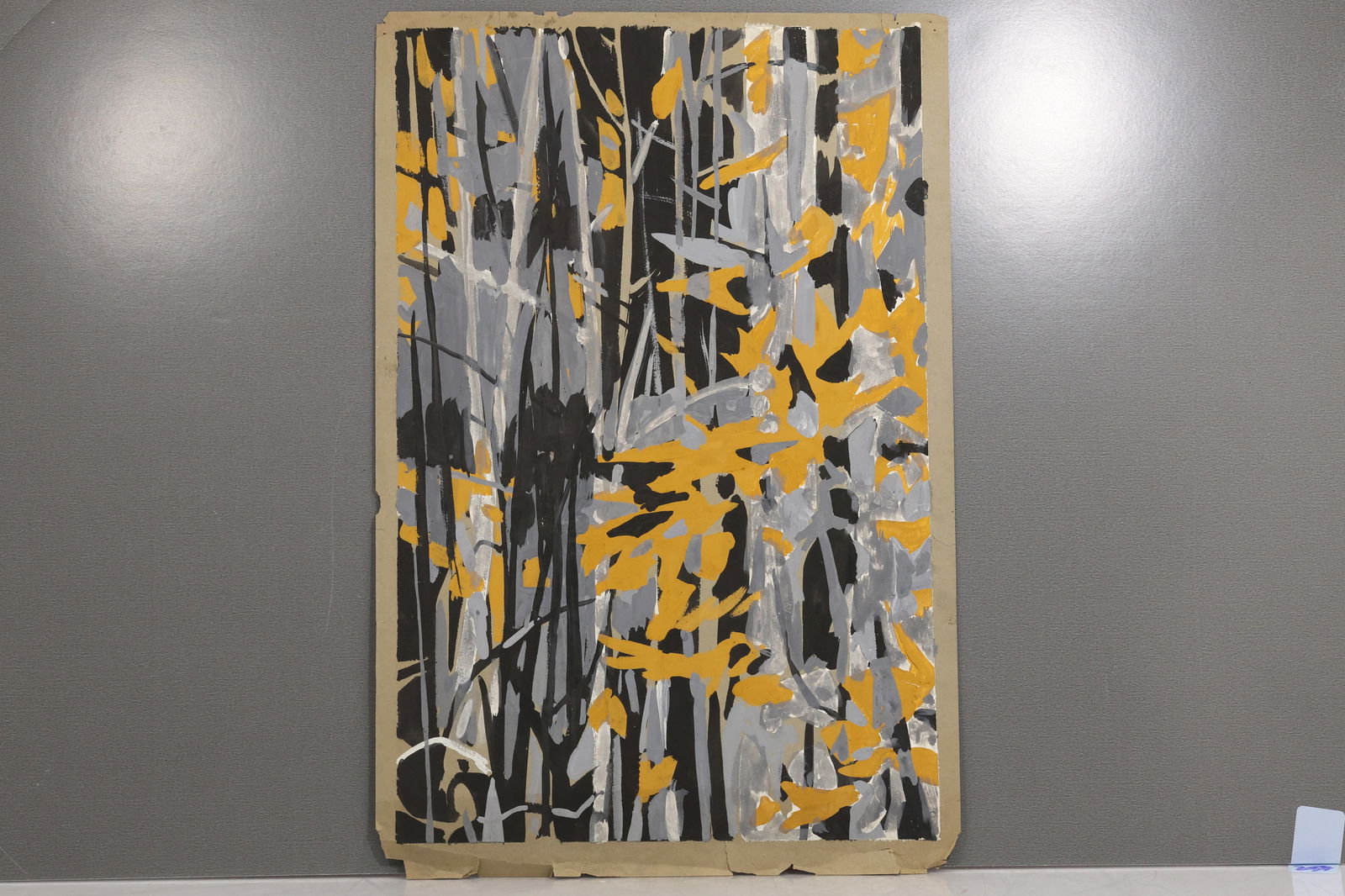 Robert Angeloch 1922-2011, Watercolor Painting on Paper, Unsigned, Woodland Autumn Leaves (1 of 13)