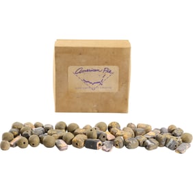 Grouping of Assorted Jasper Beads - See Pictures - Sizes Range 1/2 in. to 1 in.
