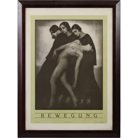 Rudolf Koppitz 'Movement Study' Print 1983 Phila.
