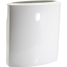 ROSENTHAL STUDIO LINIE LARGE WHITE PORCELAIN VASE 14 1/2" MODERN PILLOW VASE