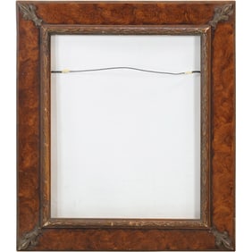 Picture Frame with Fluer De Lis Corners, inner size 20 in. x 16 in.