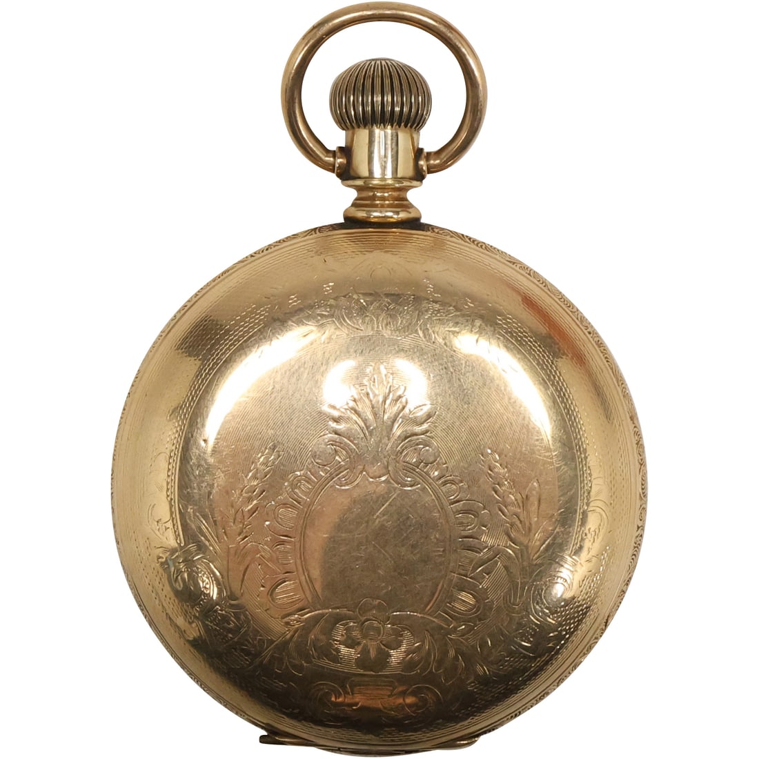 14K Gold Filled American Waltham Watch Co. Pocket Watch, Working, 2 1/4 in. x 3 in.: 14K Gold Filled American Waltham Watch Co. Pocket Watch, Working, 2 1/4 in. x 3 in.