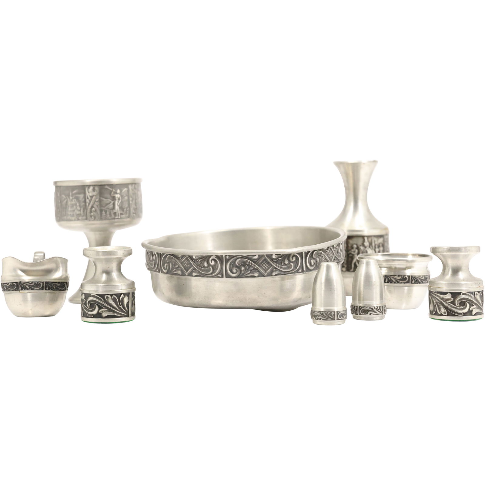 9 Assorted Pieces of Norwegian Pewter by Selandia Norway Pewter - Variety - See Pictures (1 of 20)