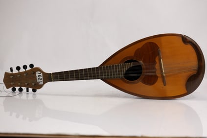 Vintage 8-String Melon Back Mandolin - Clean - Mahogany Wood, 25 inches length