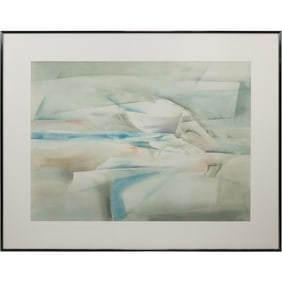 Marjorie Price (1929-2020) Watercolor Painting, Signed and Dated 1976
