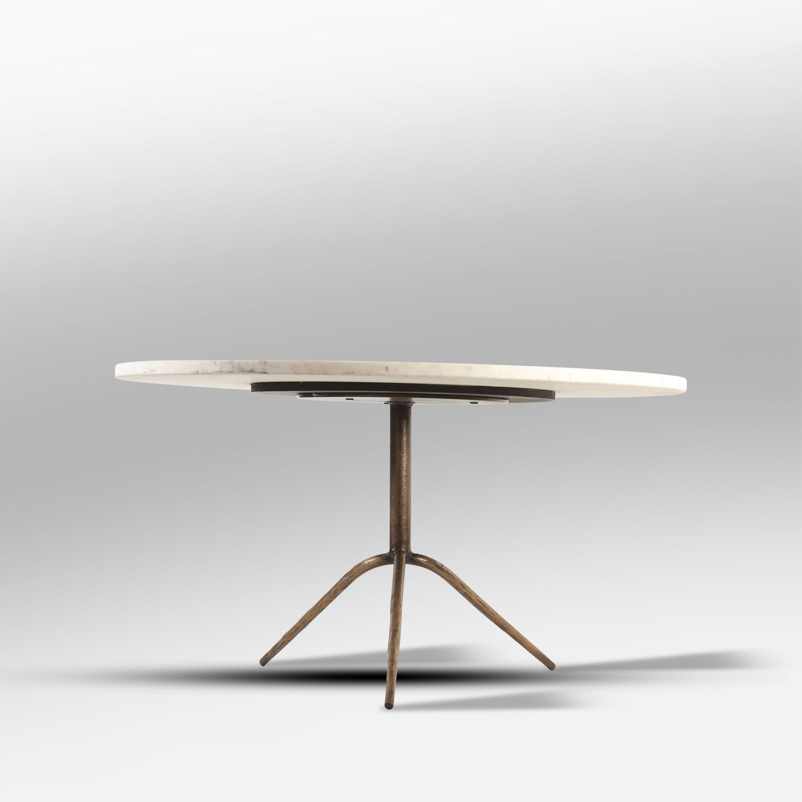 Gio Ponti Style Marble and Bronze Coffee Table (1 of 19)
